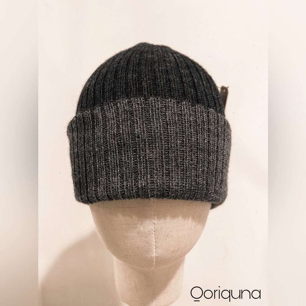 100% Baby Alpaca Reversible Luxury Peruvian Baby Alpaca Beanie